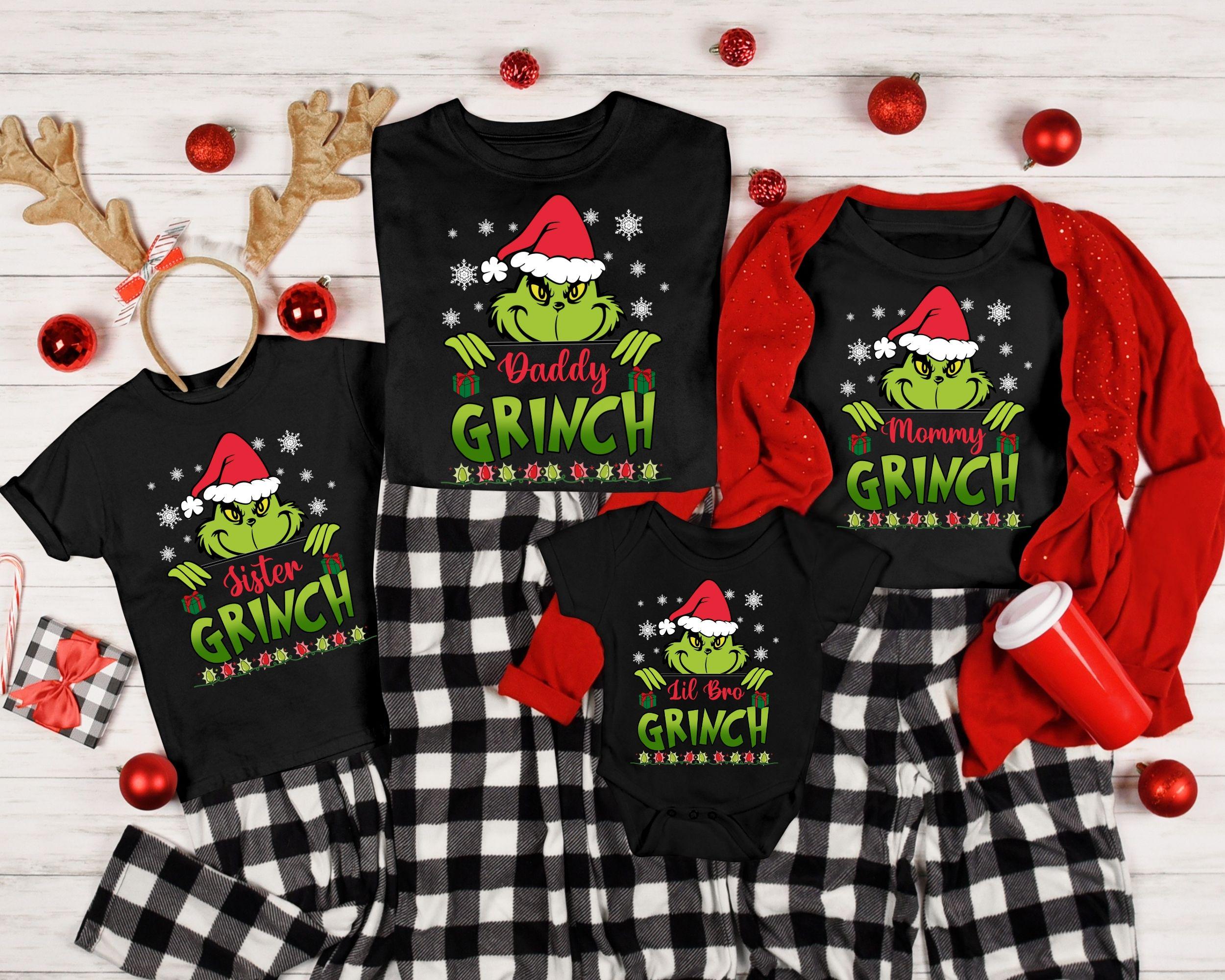 Printera Grinch - Set Personalizzato Per La Famiglia, Con Nome - Foto 4