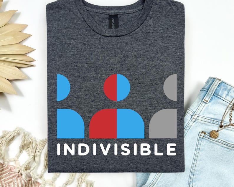 Indivisible Graphics Indivisible Protest T-shirt, Anti Trump Political Tee - Etsy