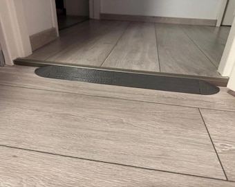 Robotstofzuigerdeurhellingen voor drempels | In elkaar grijpende oprijplaat met anti-aanbaklaag | Roomba Roborock Dreame Eufy