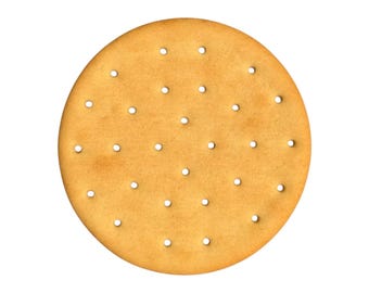 Pilot Bread Crackers | 30-Year Shelf Life : Hardtack Survival Food in Steel Can