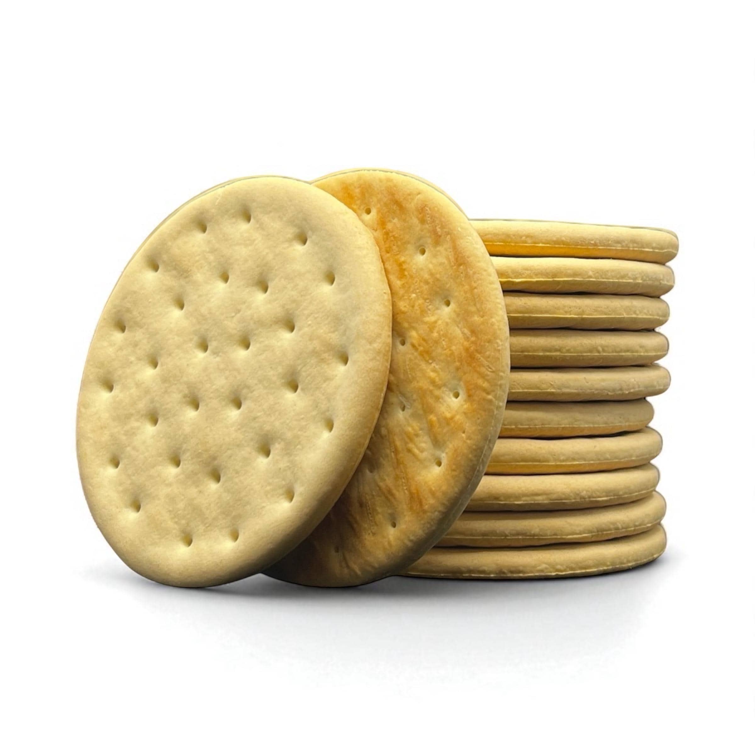 30-year Shelf Life Pilot Bread Crackers: Hardtack Survival Food in