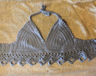 Reggiseno in pizzo blu