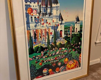 Images Naives Hiro Yamagata 1979 Signed and Framed Poster - Etsy