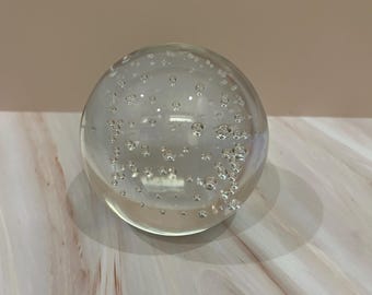 Handcrafted Glass Bubble Sphere