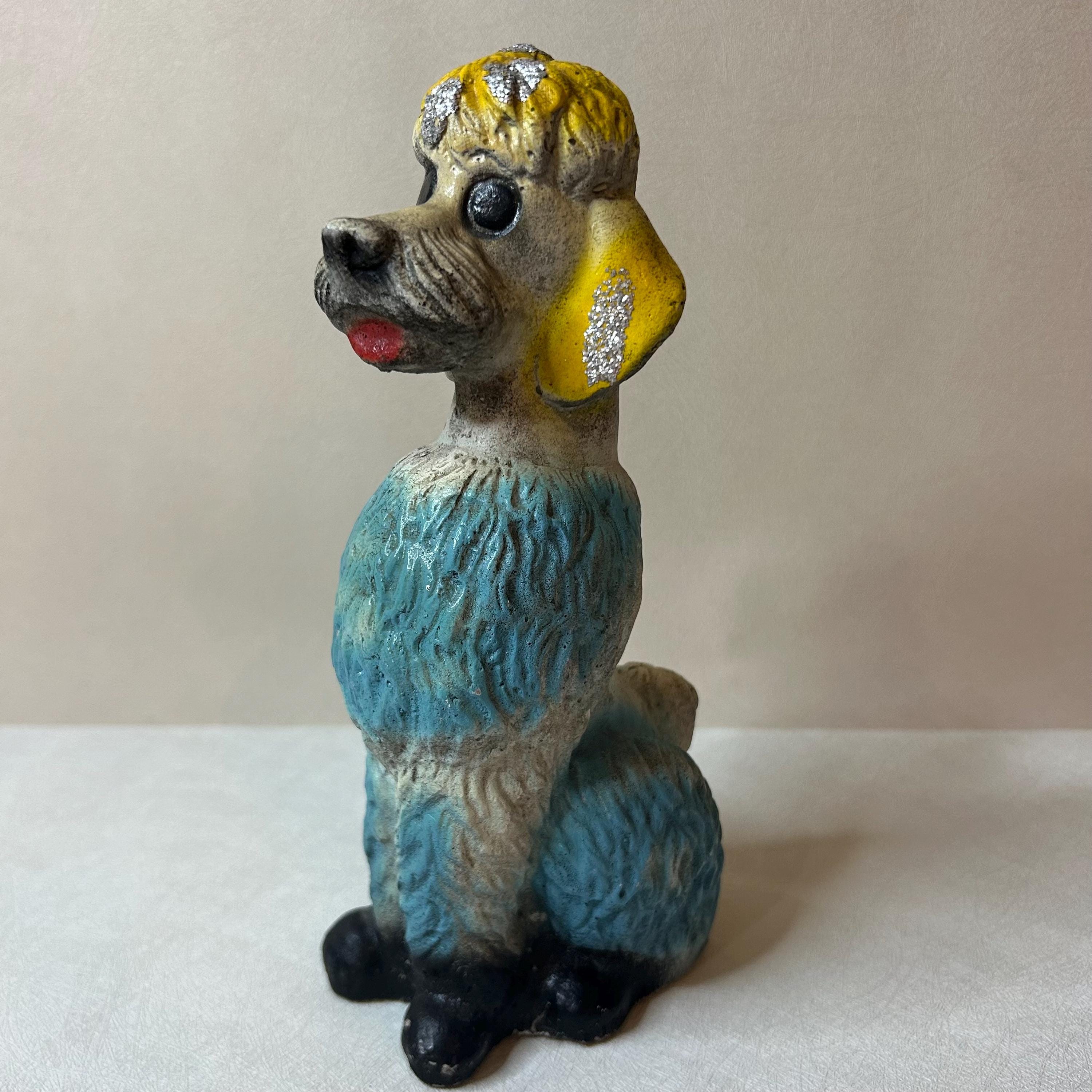 Chalkware Dog Vintage - Etsy