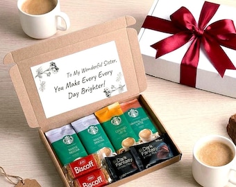 Costa, Starbucks, nescafe treat, coffee box, birthday, valentines gift, coffee, hug in a mug, Letterbox