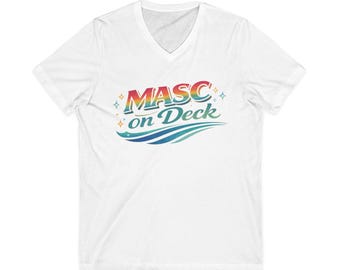 Camiseta com decote em V com estampa do Orgulho LGBTQ+, Camiseta Arco-Íris Lésbica, Roupa Casual de Verão LGBTQ+, Algodão Leve Unissex.