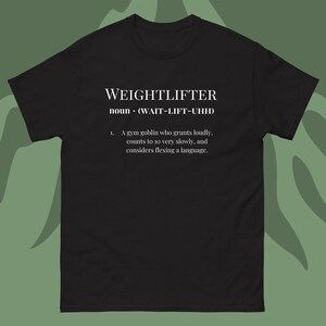 Weightlifter Tee | Barbell-Busting Chaos Handler Shirt | Gym Rat Gift Idea
