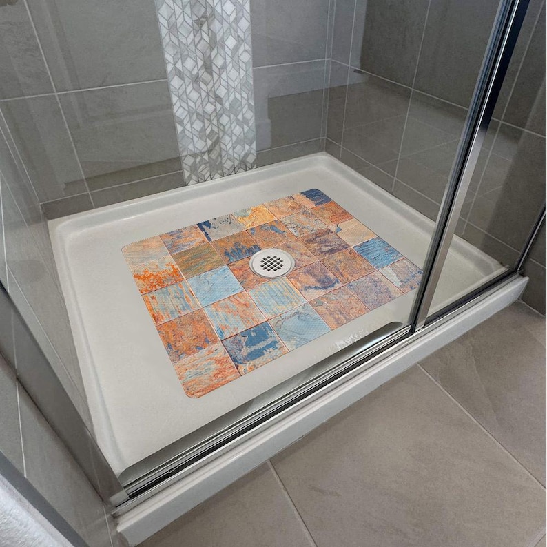 Hydro Rug Shower Mat Kahuna Grip Non-slip Bath & Shower Mat | Patented Hydro-hold Safety ...