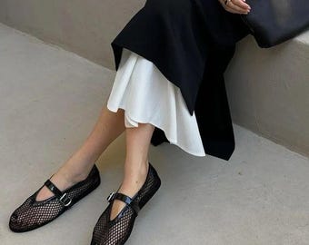 Ballerine intrecciate