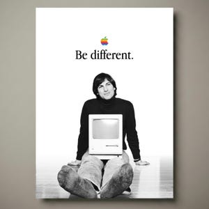 Think different apple poster - Etsy 日本