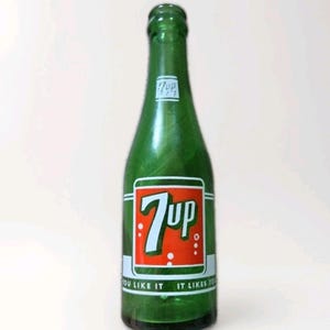 Vintage 7up bottle - Etsy 日本