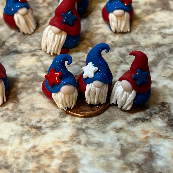 Micro Star Gnomes, Red white and blue tiny gnome