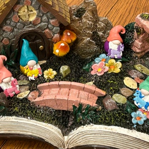 Little Pony Gnome, Polymer Clay Gnome and Pony