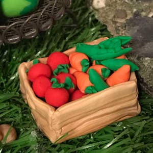 Farm Fresh Fairy Garden dollhouse 1:12 scale vegetables one dozen image 8