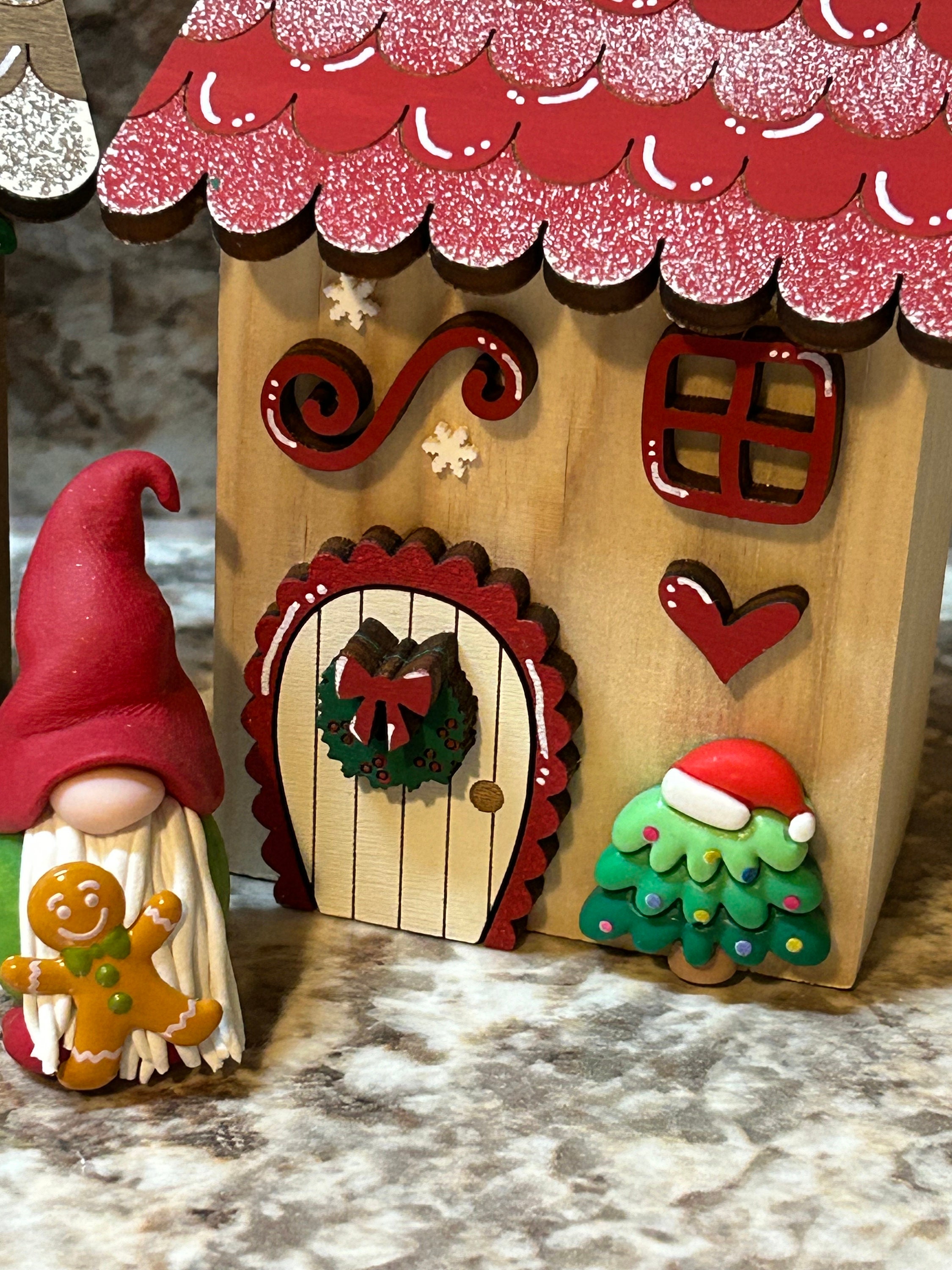 Miniature Christmas Gnomes With Gingerbread Cookies - Etsy