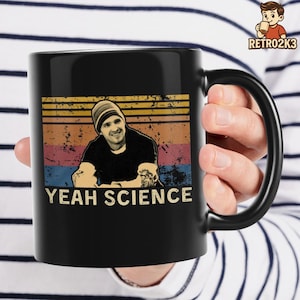 Retro Science Mug: Funny Chemistry Coffee Cup, Nerdy Gift
