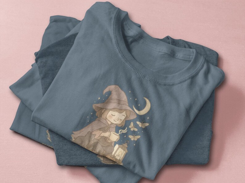 Witchful Thinking T-Shirt | Witchy Halloween Vibes Tee image 9