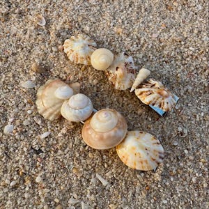 Seashell Hair Clip set, Handmade Boho Hair Bobby pin, Accessories for prom, wedding, Beachy Summer Barrette, mermaid style, bridal headpiece