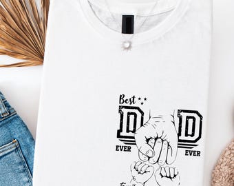 Personalized Best Dad Ever Shirt, Custom Dad Kids Names Tee, Father’s Day Gift,Custom Dad Shirt, Dad Birthday Gift, Custom Family Shirt