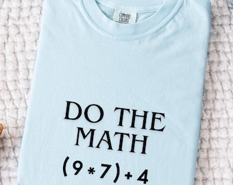 Funny Math Teacher Shirt: 67 Meme Graphic Tee