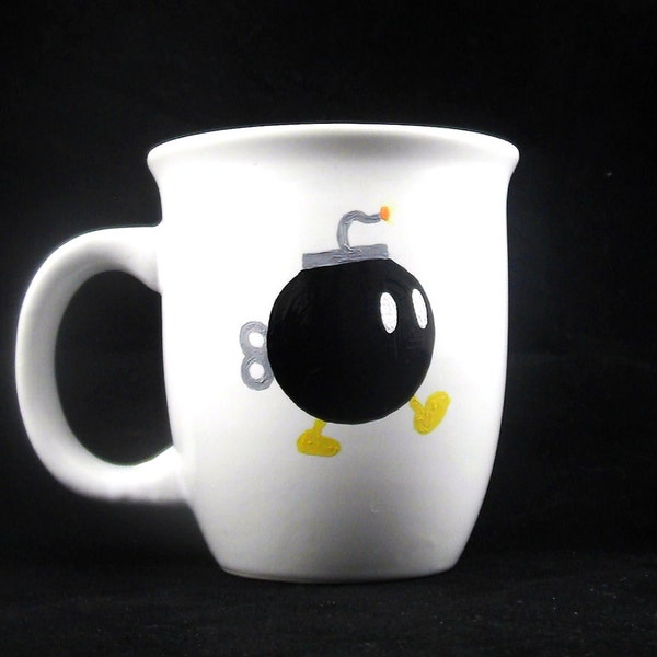 Super Mario Bomb Omb coffee mug
