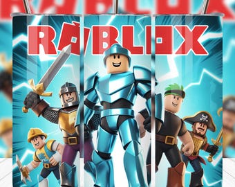 Roblox Tumbler Wrap,Roblox 20oz Skinny Tumbler Wrap, Cartoon Game Characters Tumbler PNG, Gamer 20oz Sublimation Design, Digital Download