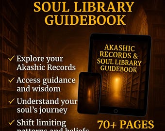 Akashic Records Guidebook Akashic Records Reading Past Life Healing Soul Records Access Spiritual Awakening PDF