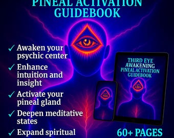 Third Eye Awakening Guidebook Pineal Gland Activation Clairvoyance Intuition Chakra Healing Third Eye Symptoms PDF