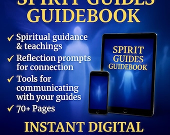 Spirit Guides Guidebook Communication Signs Intuition Divine Guidance Digital Download PDF