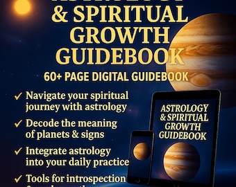 Astrology Guidebook Birth Chart Reading Astrology for Beginners Zodiac Signs Planets Houses Spiritual Astrology PDF