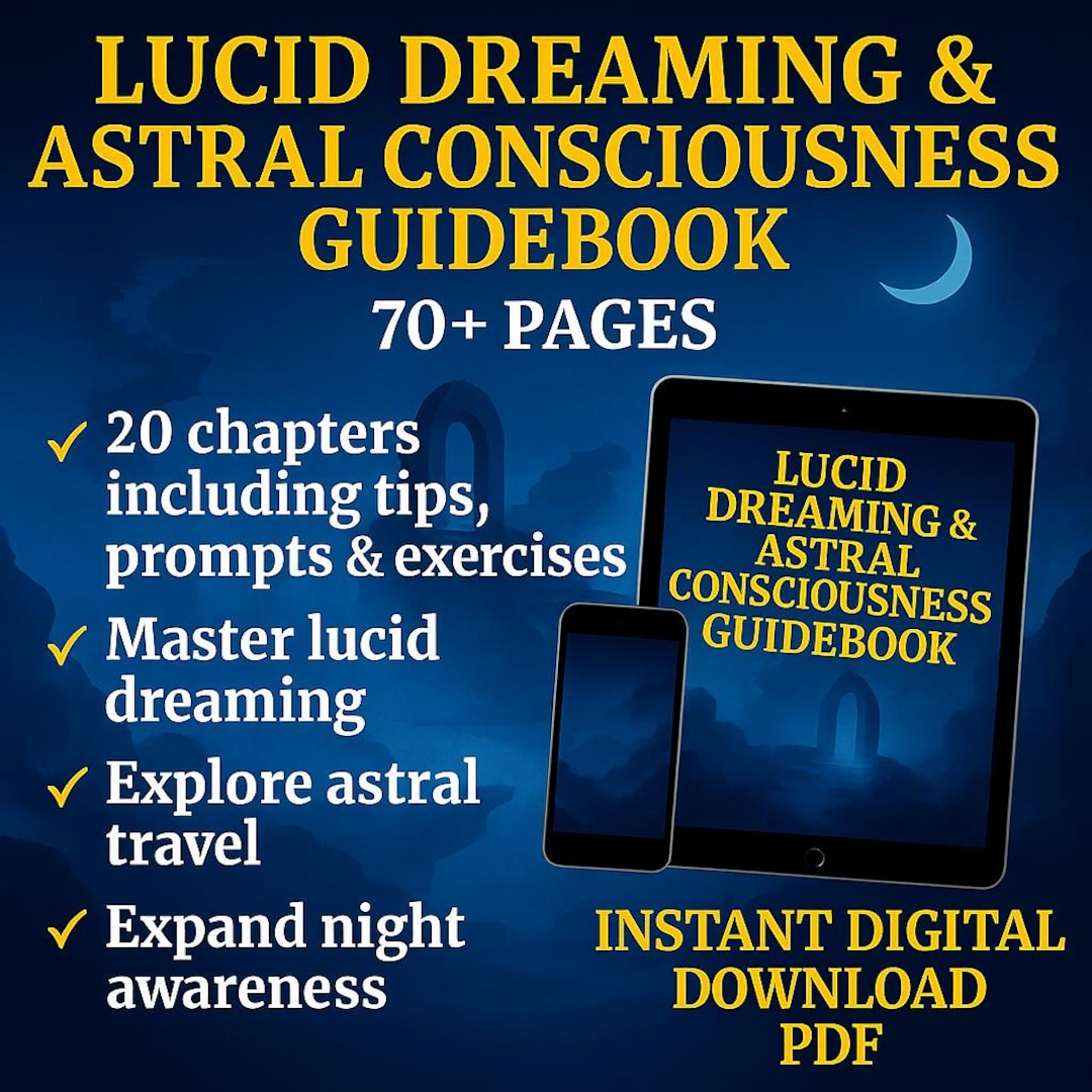 Sleep Guide Book Lucid Dreaming Guidebook Astral Projection Out of Body Experience Dream ...