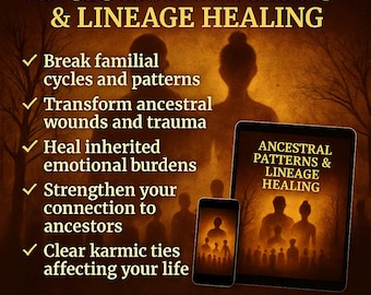 Ancestral Healing Guidebook Generational Trauma Healing Family Karma Clearing Lineage Healing Spiritual Healing PDF
