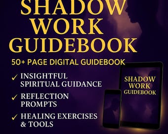 Schattenarbeit Anleitung Schatten Selbstheilung Innere Heilung Selbstfindung Emotionale Heilung Digitaler Download PDF