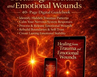 Trauma Healing Guidebook Nervous System Healing Emotional Wounds PTSD Recovery Childhood Trauma Inner Healing PDF