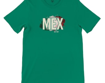 Camiseta de aficionado al fútbol de México – Mundial 2026 – El Tri – Unisex