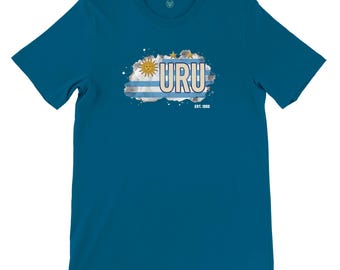 Camiseta de fútbol de Uruguay – Mundial 2026 – La Celeste – Unisex