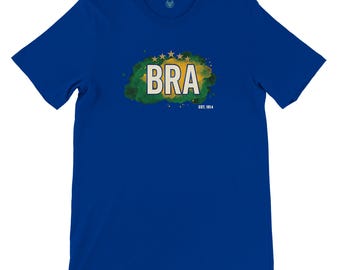 Camiseta de aficionado al fútbol de Brasil – Mundial 2026 – La Canarinha – Unisex