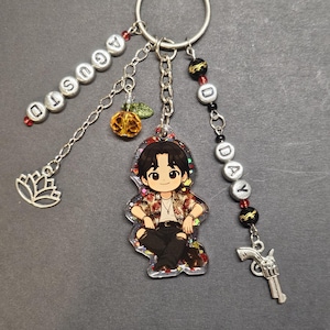Agust D Keychain/ purse charm inspired by the D-day album.