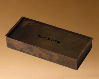 Handmade pure copper water storage tea tray 750ml