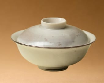 Gaiwan Gongfu de cerámica cocida en horno, hecho a mano, 60 ml.