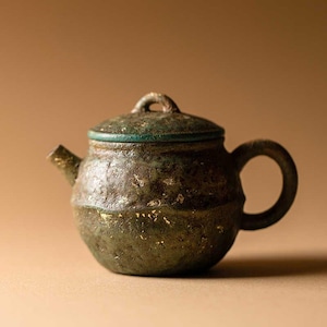 Handgjord japansk keramisk gongfu-tekanna 100ml