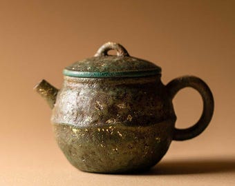 Handmade japanese ceramic gongfu teapot 100ml