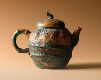 Handmade japanese ceramic teapot 150ml