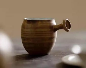 Tetera de arcilla hecha a mano, tetera japonesa de 140 ml