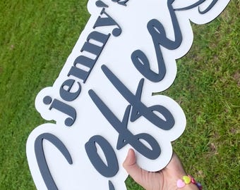 Custom Coffee Corner Sign