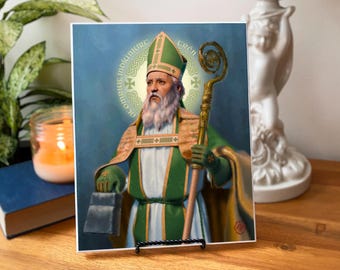 St. Patrick Plaque Print