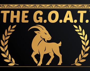 Tarjeta GOAT Gold - Personalizada - La mejor tarjeta de billetera de todos los tiempos