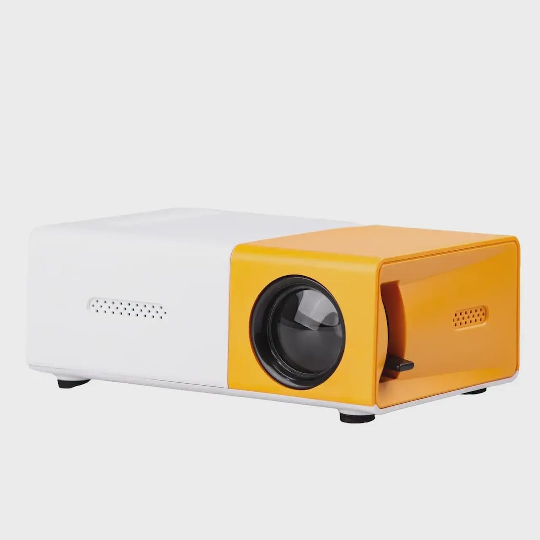 Mini LED Projector – Portable Full HD Home Theater Video
