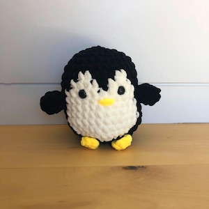 Handmade Crochet Penguin Plushie